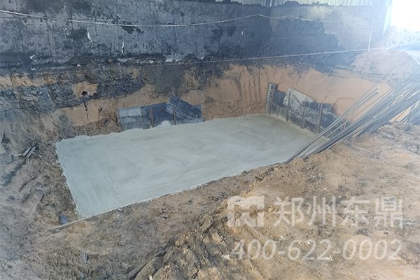 煤泥烘干機生產(chǎn)線基礎建設施工現(xiàn)場實拍